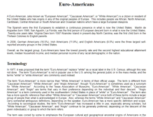Tablet Screenshot of euroamericans.org